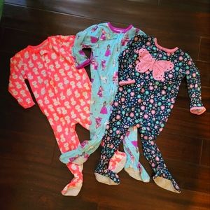 3 piece Footie Pajama Bundle